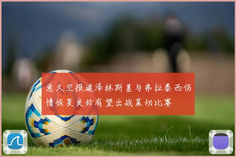 意天空报道泽林斯基与弗拉泰西伤情恢复良好有望出战莱切比赛
